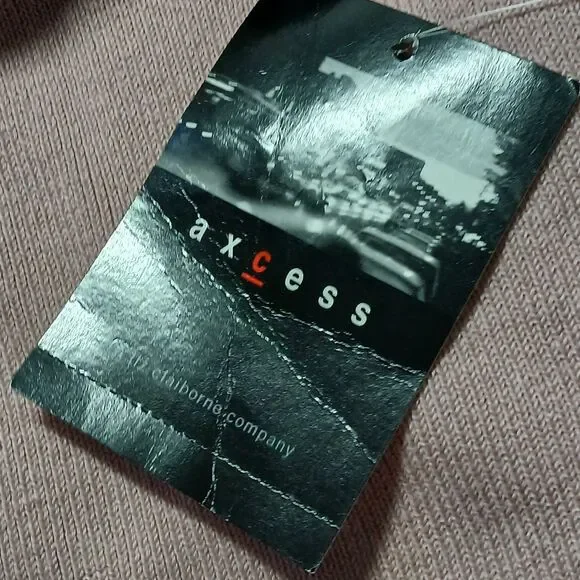 Axcess Women's Pink Maueve V-Neck Lightweight Pullover Sweater Size Medium NEW - Picture 9 of 9